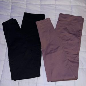 Set of BLANQI Everyday Highwaist Postpartum + Nursing Support Leggings